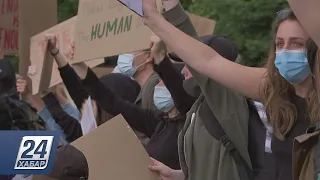 Мирные акции протеста в Брюсселе переросли в беспорядки