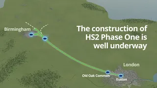 The construction of HS2's Phase 2a line