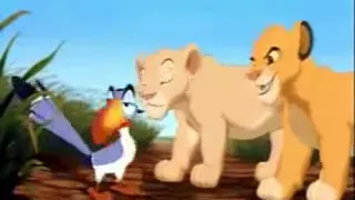 Le Roi Lion, Simba-" Je voudrais deja etre roi "