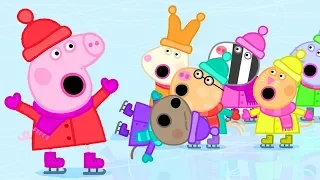 小猪佩奇 | 精选合集 | 1小时| 小猪佩奇学习滑冰 |粉红猪小妹|Peppa Pig|动画