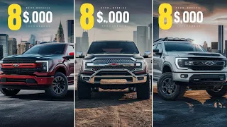 Get Ready to Be Shook: 3 Brand-New $8,000 Pickup Trucks Unveiled!