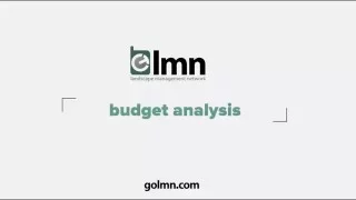 Budget Analysis