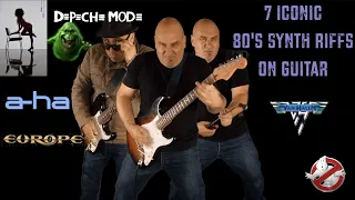 7 Iconic 80's Synth Riffs on Guitar