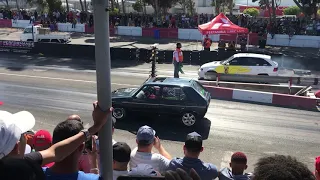 Streetfest 2018 - Opel 200TS VS VW Golf MK1