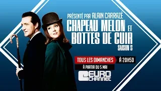 Chapeau melon et bottes de cuir Saison 5 sur Eurochannel