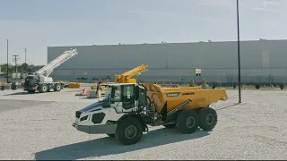 Liebherr - First U.S. articulated dump truck has arrived