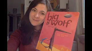 Merih reading "Big Wolf & Little Wolf" by Nadine Brun-Cosme and Olivier Tallec