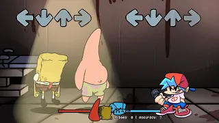 FNF: Boyfriend VS Spongebob and Patrick Without faces [Song: dead hope] █ Mistful Crimson Morning █