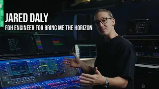 Jared Daly.  FoH Engineer for Bring Me The Horizon