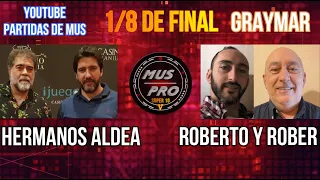 MUS V SÚPER 10. Ronda 1/8 De Final. Hermanos Aldea vs Roberto Iñigo Sr y Roberto Iñigo Jr