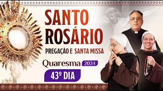 Santo Rosário da Madrugada 4h | Quaresma 2024 - 43º Dia | 27/03 | Instituto Hesed