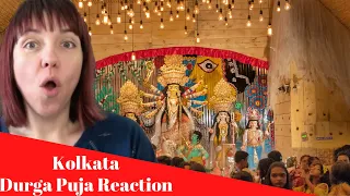 Kolkata Durga Puja REACTION! India