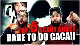 Top 5 SCARY Ghost Videos – CLICK if you DARE to DO CACA | REACTION!!