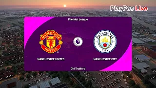 PES 2021 - Manchester United vs Manchester City - Full Match & Goals - Gameplay PC