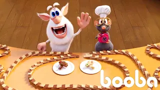 Booba - Food Puzzle:  Aviões de waffles  |  Desenhos Animados Engraçados Para Crianças