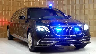 2020 Mercedes Maybach S600 Pullman GUARD - V12 Full Review Interior Exterior Security