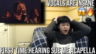 FIRST TIME REACTING TO Sabrina Carpenter - Sue Me (A Capella) | INSANE VOCALS!