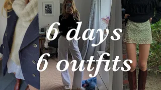 What I wear in 6 days