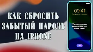 Как сбросить забытый пароль на iPhone