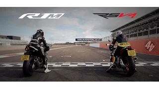 Aprilia RSV4 RF v Yamaha YZF-R1M: Part One | Track Test