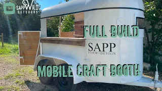 Horse Trailer Conversion | Mobile Craft Booth | Farmers Market