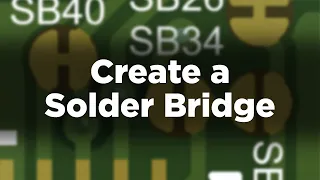 How to Create a Solder Bridge | PCB Component Creation