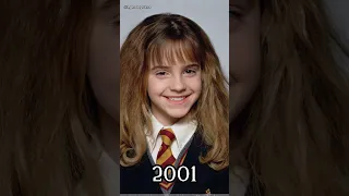 Harry Potter Cast Then and Now (2001 vs 2023) #shorts #harrypotter