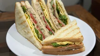 Chicken Club Sandwich Recipe | Club Sandwich In My Style 💕