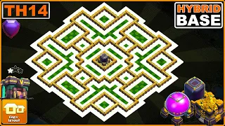 NEW BEST! TH14 Base 2023 Copy Link | Town Hall 14 (TH14) Hybrid/Trophy Base Design