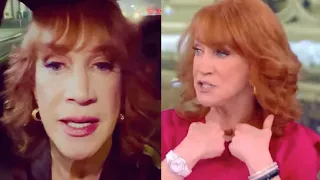 Kathy Griffin Shocked By Own Speaking Voice On 'The View'