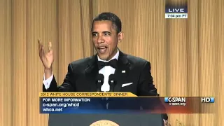 C-SPAN: President Obama at the 2012 White House Correspondents' Dinner