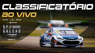 STOCK CAR 2022  AO VIVO | 3º ETAPA GP Galeão - CLASSIFICATÓRIO