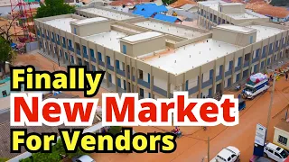 Newly built market for vendors in The Gambia Rush Now