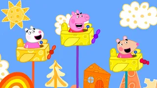 The Flying CHEESE Plane 😱 🐽 Peppa Pig and Friends Full Episodes