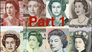 Queen Elizabeth Banknote Collection Part 1