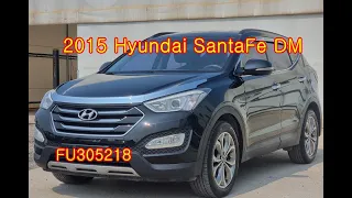 2015 Hyundai Satafe Dm used car export (FU305218) carwara, 카와라 싼타페dm 수출