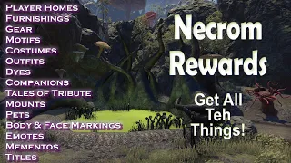 ESO NECROM: How to Get EVERY REWARD  #necrom #eso  | Tamriel_Tidbits