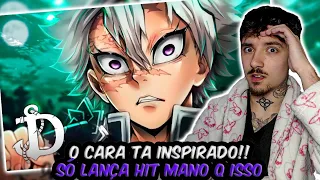 (O DAARUI TA INSANO!) REAGINDO ao Vendaval (Shinazugawa Sanemi) | Daarui | REACT // NaiReact