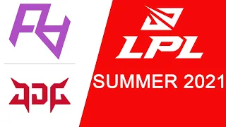RA vs JDG @Game1 | Rare Atom vs JD Gaming | LPL Summer 2021 (5 July 2021)