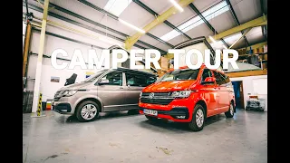 Brand New SWB T6.1 Volkswagen Campervans - Van Tours & Comparison Of These Short Wheel Base Campers