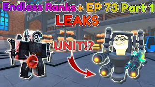 EP 73 Part 1 Update Leaks!?! (Toilet Tower Defense)