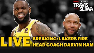 BREAKING - Lakers Fire Head Coach Darvin Ham | What's Next for the Lakeshow? - Travis & Sliwa