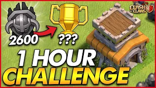 How Many Trophies Can a TH8 Gain in 1 Hour? | TH8 Trophy Push - Clash of Clans