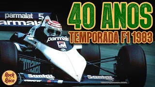 40 ANOS da TEMPORADA F1 1983 | O que ficou marcado na história?