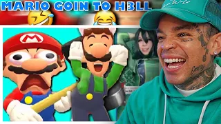 SMG4 - Mario Reacts To Funny Tik Toks 2 ft. Luigi [reaction]