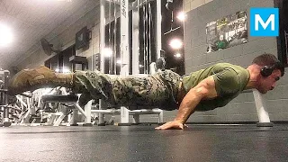 Strongest U.S. MARINE - Julian Miguel Arroyo | Muscle Madness