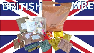 British Military MRE Unboxing! (First Taste Test)