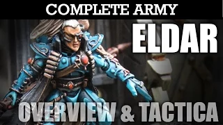 ELDAR Complete Army Overview: Tactica & Battle Plan! Warhammer 40K Army Showcase