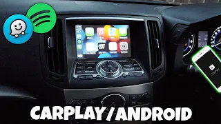 Apple CarPlay Android Auto for Infiniti G37 2007-2013 OEM Integration Screen Upgrade