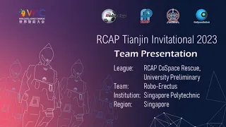 TJI23.2 - Presentation - RCAP Tianjin Invitational 2023 - CoSpace Rescue - University Preliminary